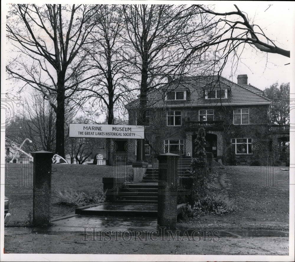 1964 Press Photo Marine Museum at Vermilion-Ohio - Historic Images