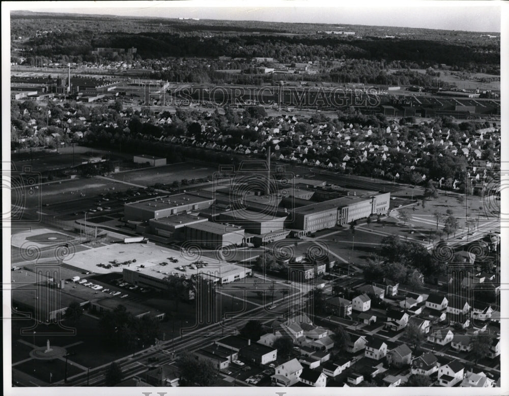 1972 Press Photo Euclid High Schools and recreation Complex-Ohio - Historic Images