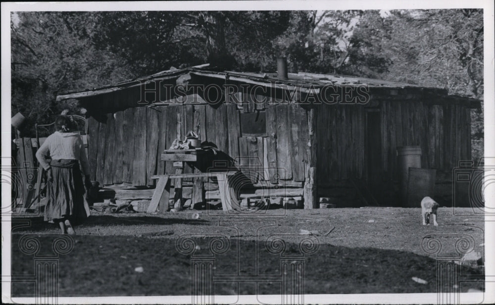 1970 Press Photo Home of a Navajo Indian - Historic Images