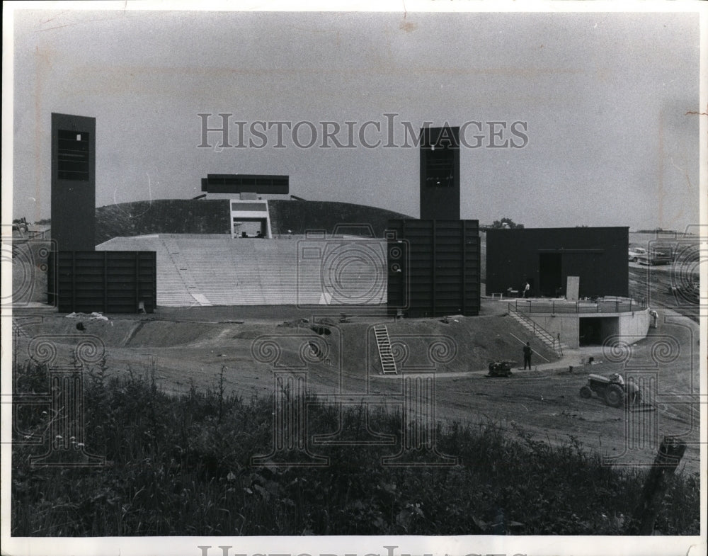 1970 Press Photo Amphitheater, Dover and New Philadelphia Theater - Historic Images