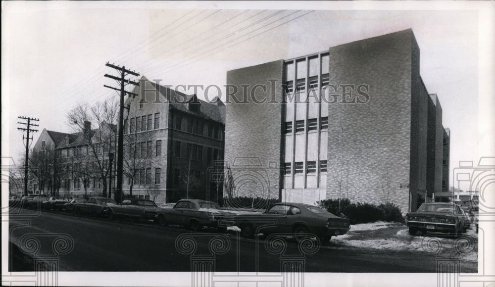 1970 Press Photo Cuyahoga County Juvenile Detention Home-new wing - Historic Images