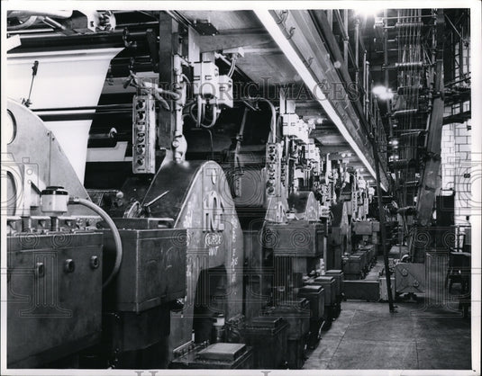 1962 Press Photo The Plain Dealer Presses - Historic Images