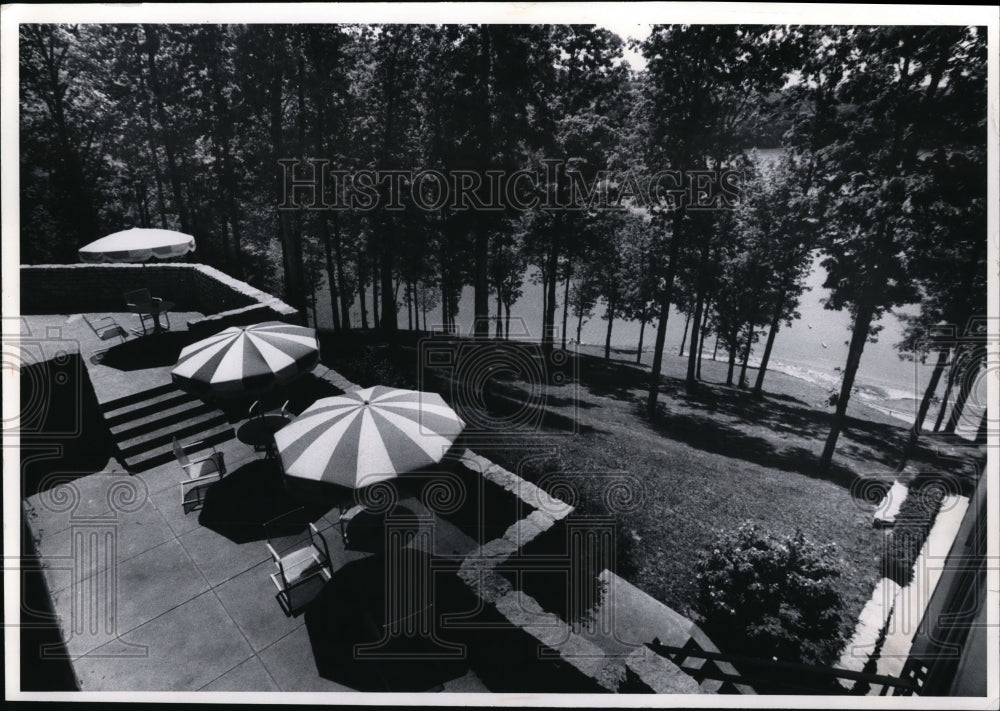 1972 Press Photo Burr Oak Lake State Park - Historic Images