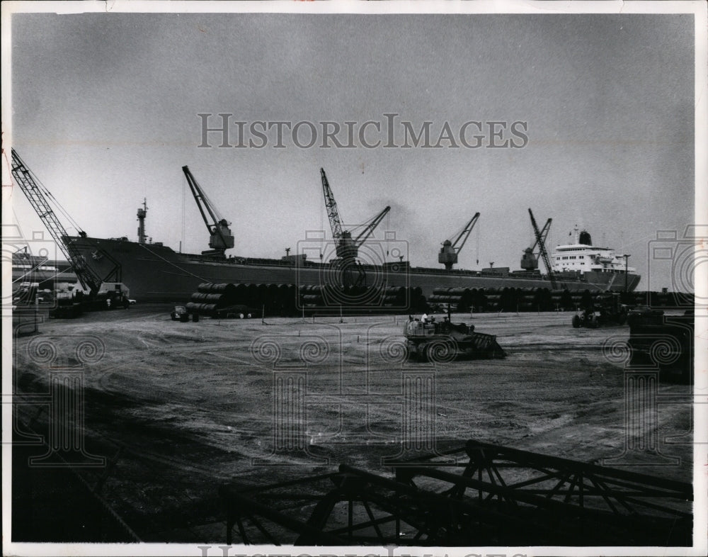 1969 Press Photo Andevi Norwegian Frieghter - Historic Images