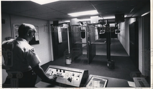 1972 Press Photo Brecksville new police shooting range - Historic Images