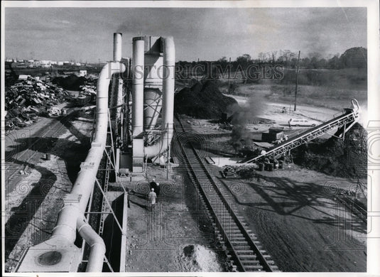 1968 Press Photo Metal shredder at Luntz Corp-Canton - Historic Images