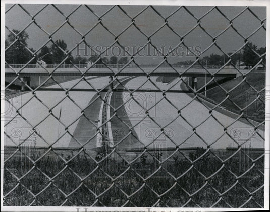 1971, I-90 Highway, Cleveland Ohio - cvo01690 - Historic Images