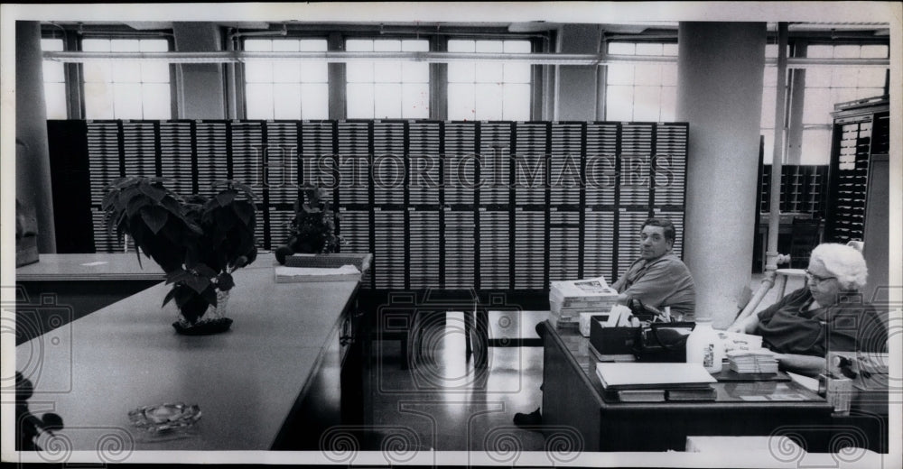 1972 Press Photo Board of Elections-Cuyahoga County, Ohio - Historic Images