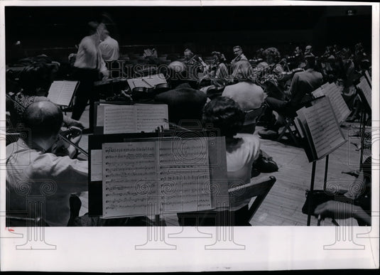 1965 Press Photo The Cleveland Philharmonic Orchestra - Historic Images