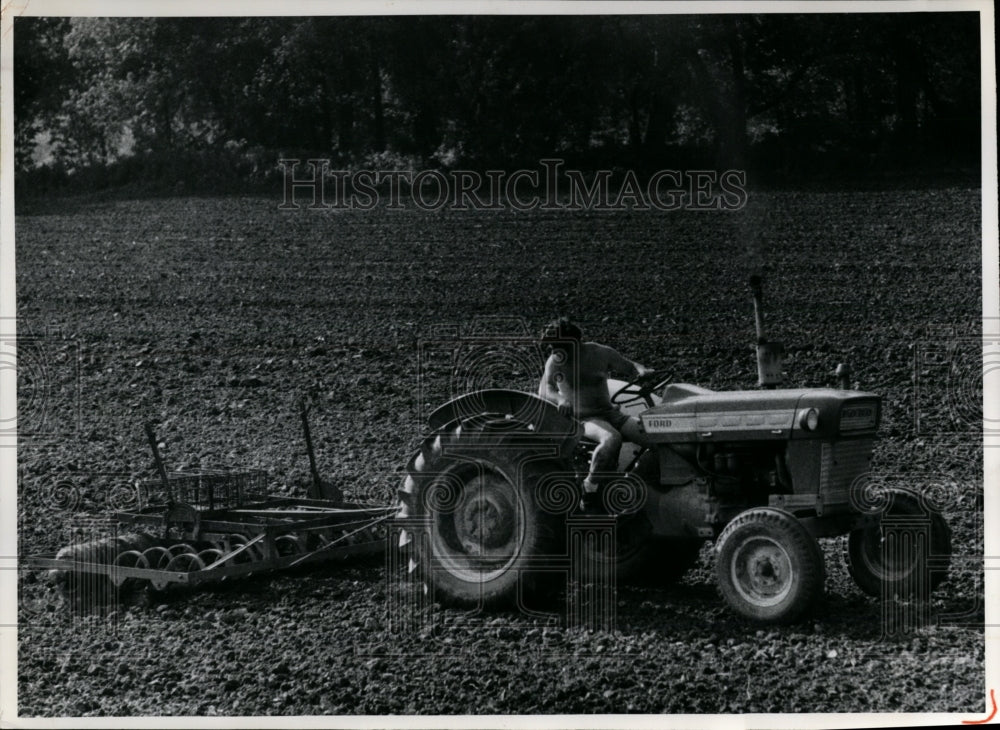 1973 Press Photo Palel O. Piatt-Lorain County Farmer - Historic Images