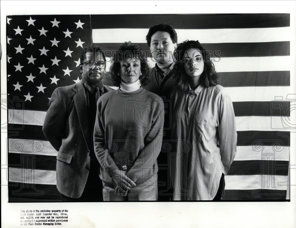 Press Photo United States citizenship - Historic Images