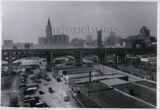 1970 Press Photo Industrial pollution - Historic Images