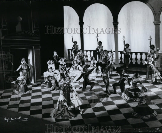 1964 Press Photo Variaciones del Ballet Sonatas-Ballets de Madrid - Historic Images
