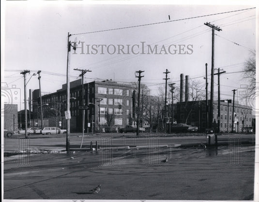 1968 Press Photo Franklin Circle - cvo02259- Historic Images