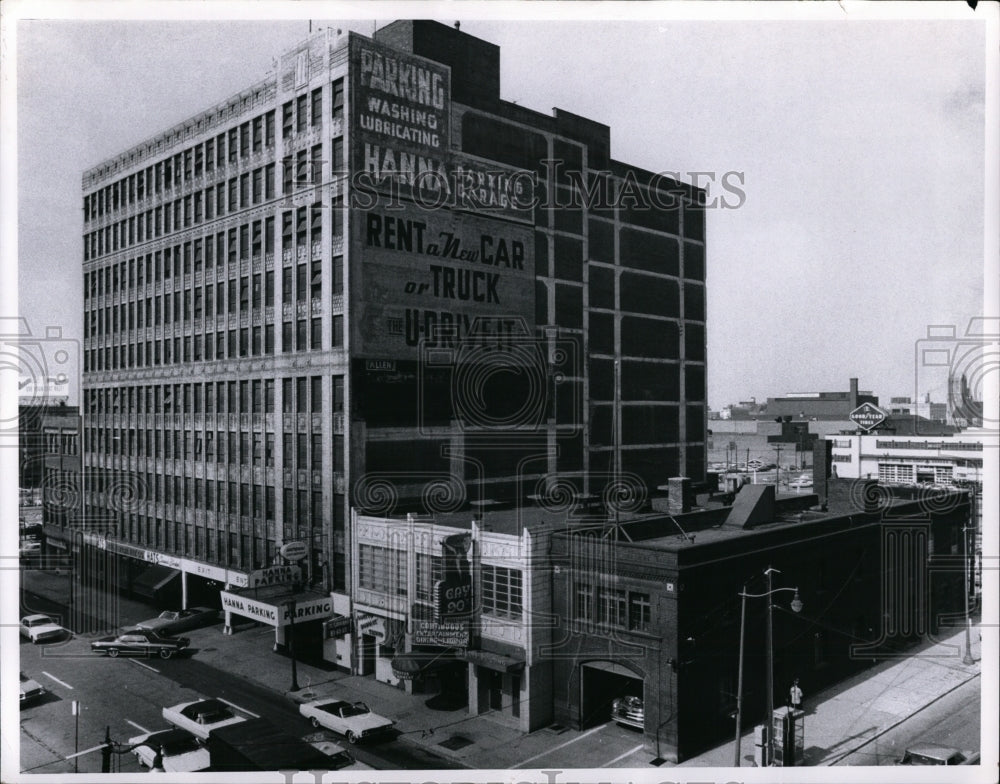 1966 Press Photo Hanna Parking Garage, Cleveland - cvo02592 - Historic Images