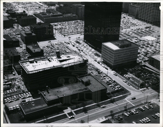 1969 Press Photo Parking building, Ohio Bell - cvo02643 - Historic Images