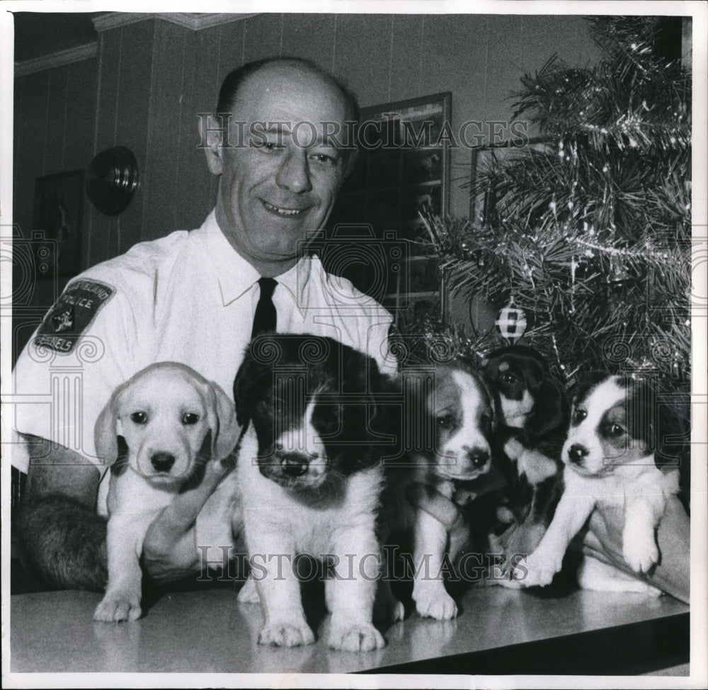 1969 Press Photo Chief Dog Warden George Buehl - cvo02921-Historic Images