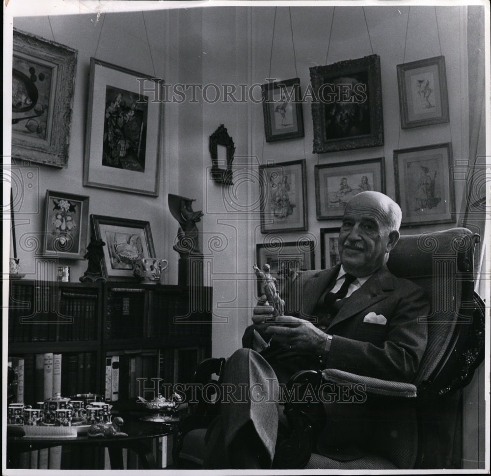 1963 Press Photo William Mathewson Milliken -Cleveland Museum of Art director - Historic Images