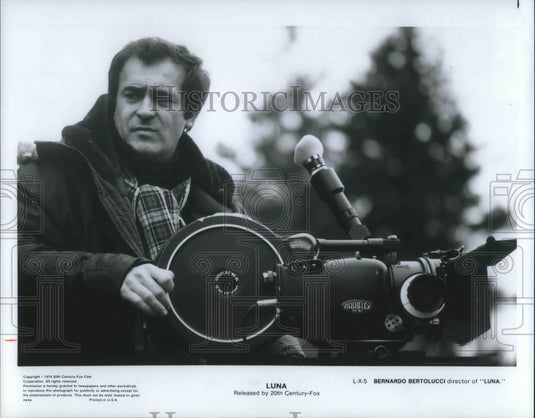 1979 Press Photo Bernardo Bertolucci Director of Luna - cvp02075 - Historic Images