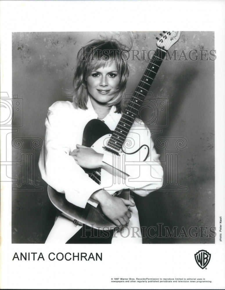 1997 Press Photo Anita Cochran Musician - Historic Images