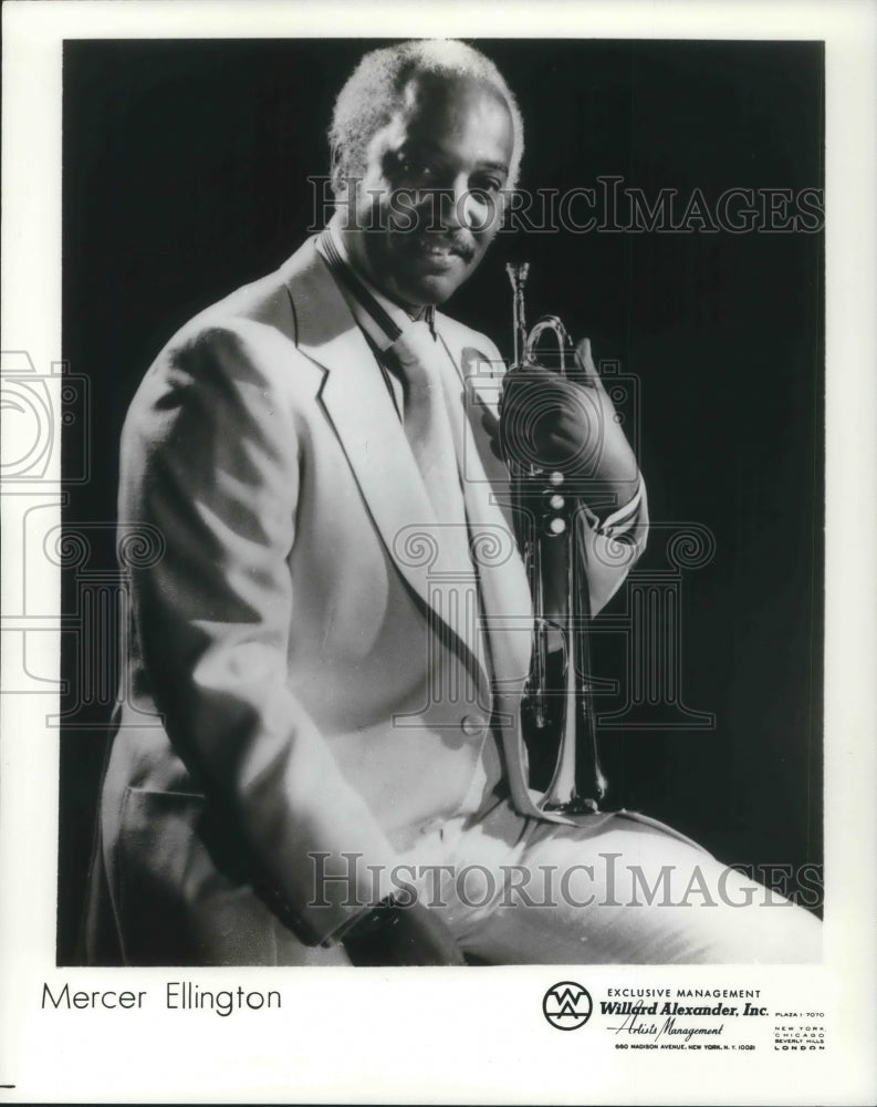 1979 Press Photo Mercer Ellington Swing Big Band Trumpeter Arranger Composer - Historic Images