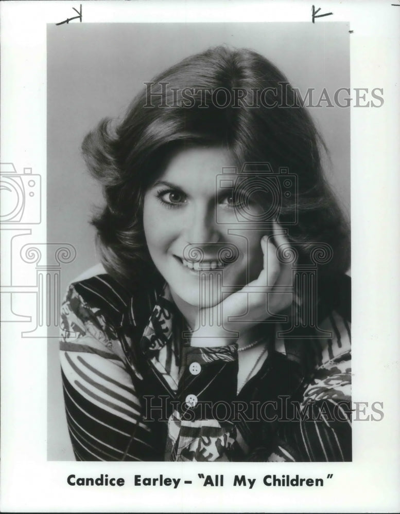 1982 Press Photo Candice Earley stars on All My Children - cvp05426 - Historic Images