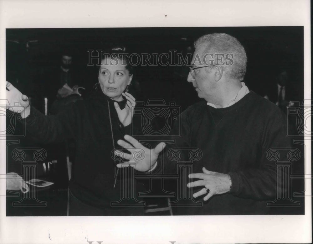 1988, Graciela Daniele and Gerald Freedman Blood Wedding's Play - Historic Images