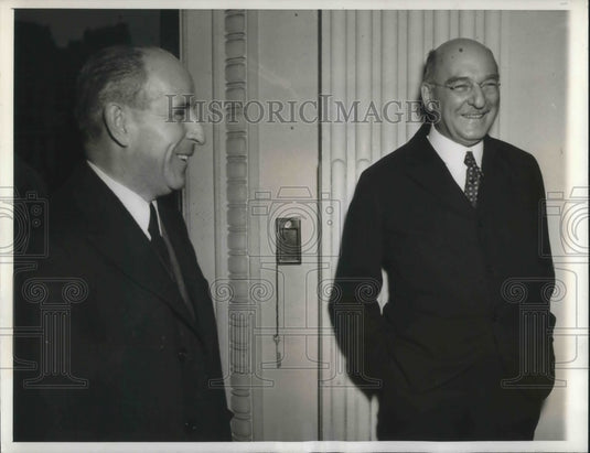 1937 John J. Raskob and Pierre S. DuPont Income Tax Hearing - Historic Images