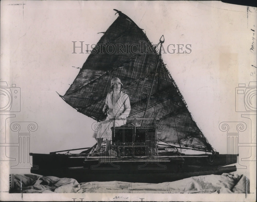 1921 Press Photo Duchess of York on Her Sailboat - Historic Images
