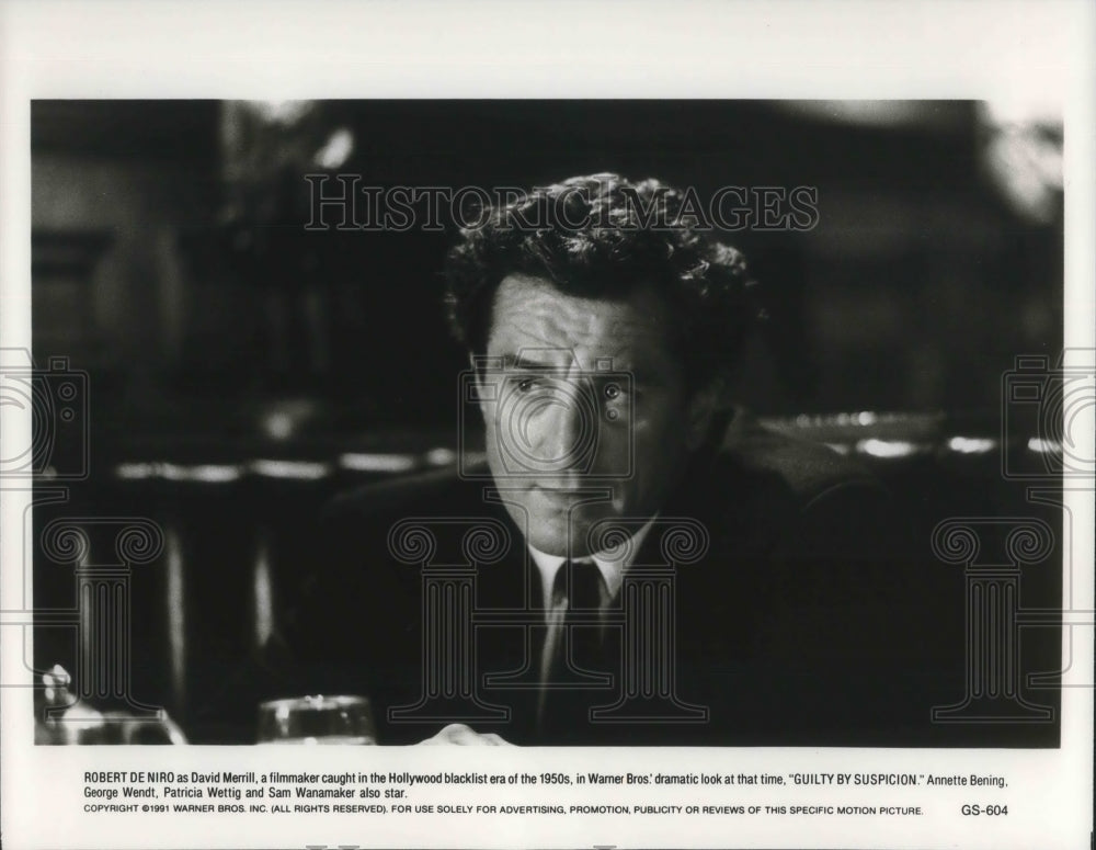 1991, Robert De Niro stars in Guilty By Suspicion - cvp11487 - Historic Images