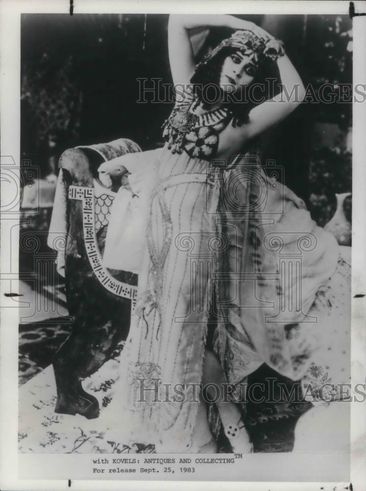 1983 Theda Bara in A Fool There Was-Historic Images