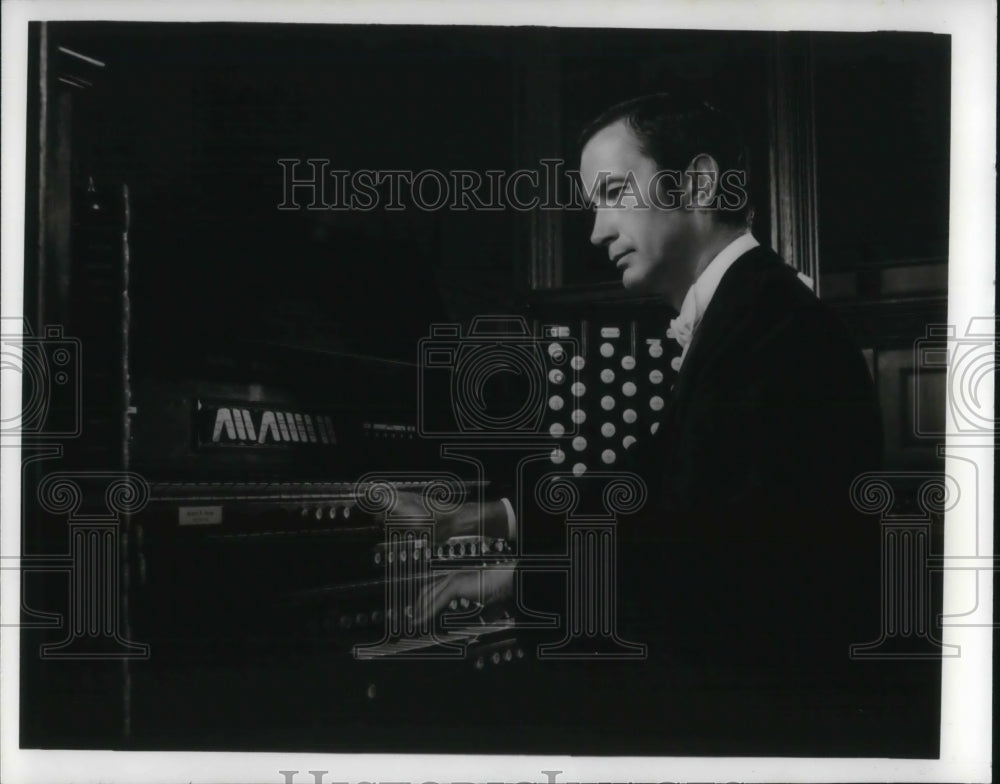 Press Photo Gerre Hancock Organist Improviser and Composer - cvp16336 - Historic Images