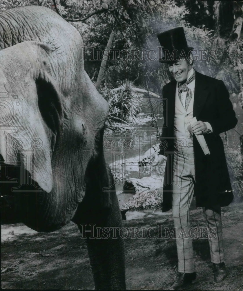 1966 Press Photo Rex Harrison in Doctor Dolittle - cvp16498 - Historic Images