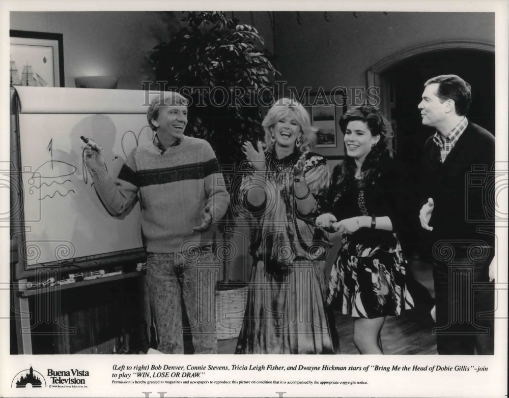 1988 Bob Denver, Connie Stevens of Bring Me the head of Dobie Gillis-Historic Images