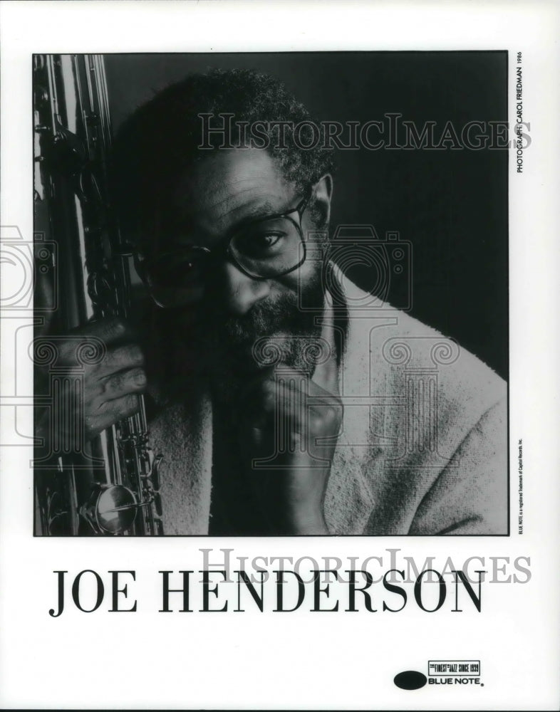 1987 Press Photo Joe Henderson - Historic Images