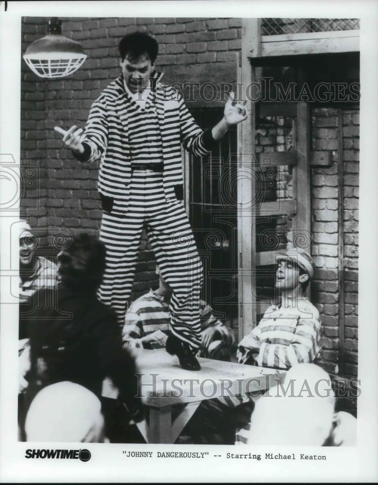 1985, Michael Keaton in Johnny Dangerously - cvp22368 - Historic Images