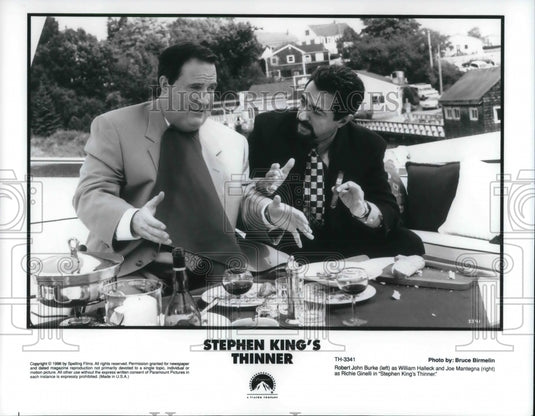 1996, Robert John Burke and Joe Mantegna in Thinner - cvp22582 - Historic Images