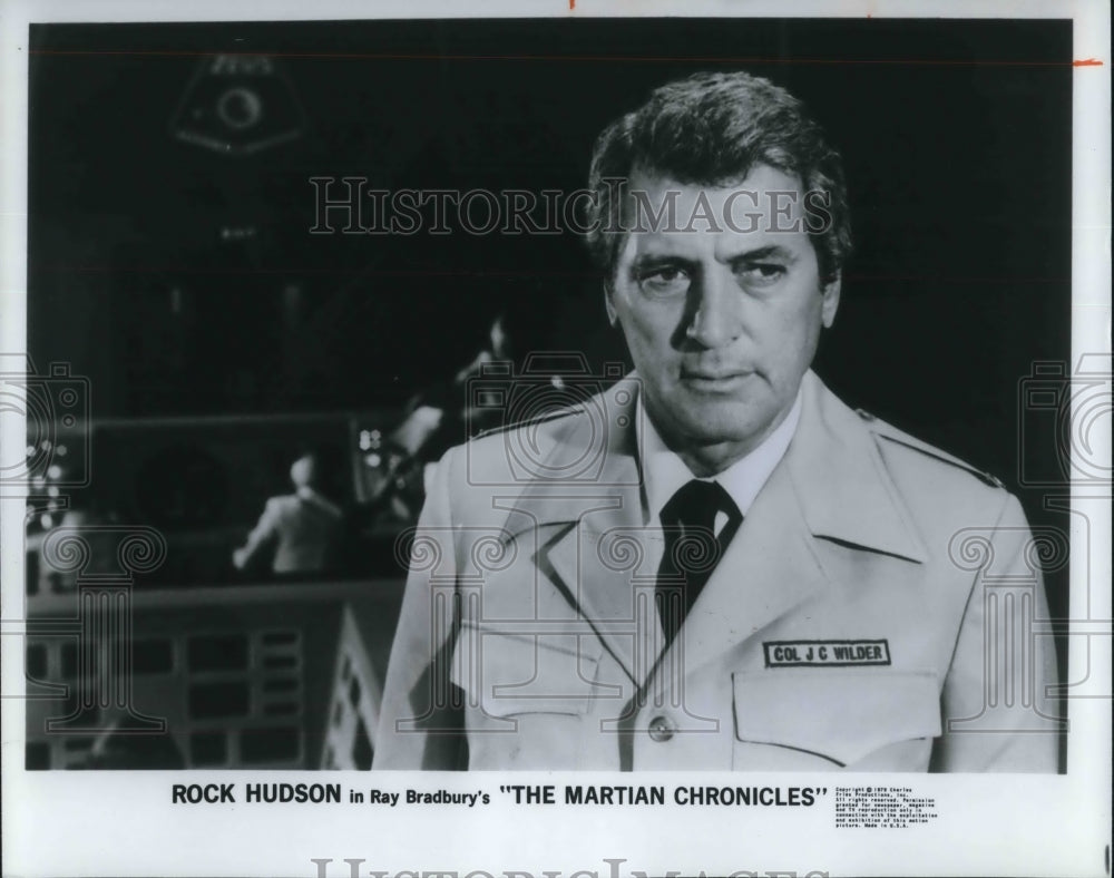 1980 Press Photo Rock Hudson in THE MARTIAN CHRONICLES - cvp23816 - Historic Images