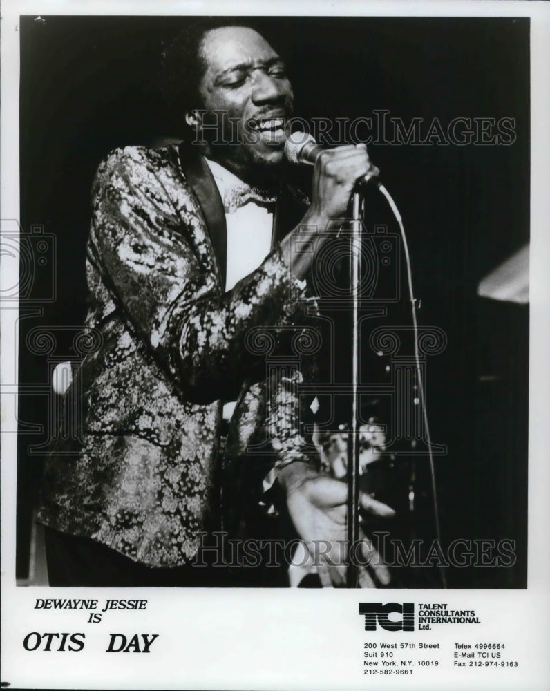 1989, Dwayne Jessie Is Otis Day - cvp24842 - Historic Images