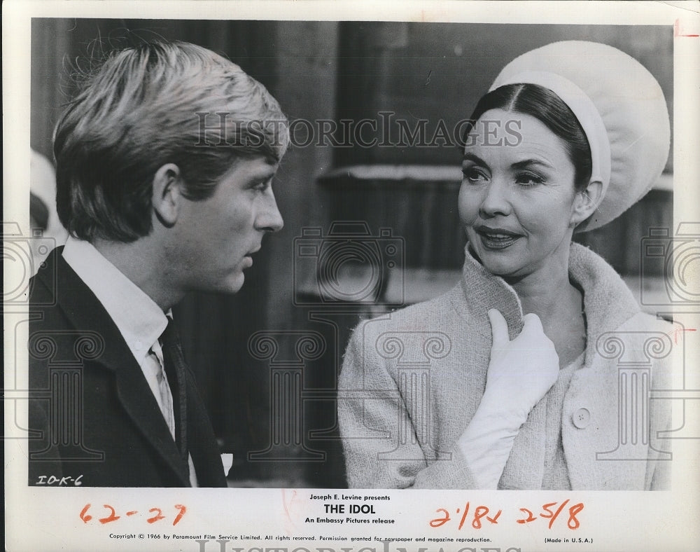 1967 Press Photo Jennifer Jones in THE IDOL - cvp26129 - Historic Images
