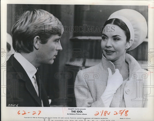 1967 Press Photo Jennifer Jones in THE IDOL - cvp26129 - Historic Images