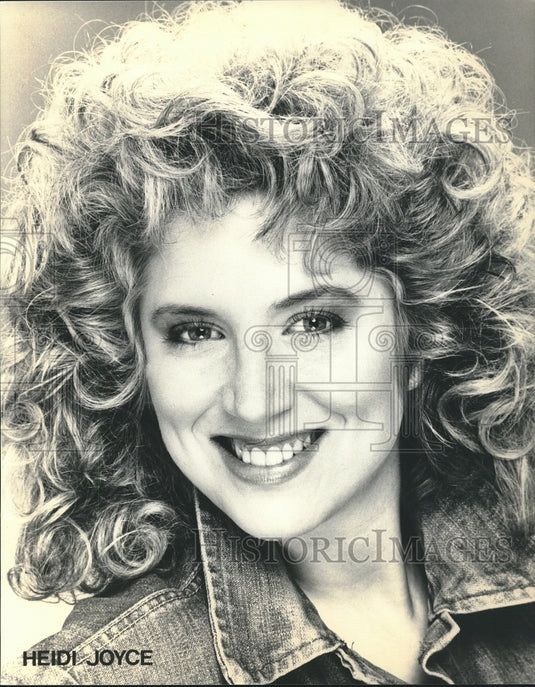 1987 Press Photo Heidi Joyce - cvp26668 - Historic Images