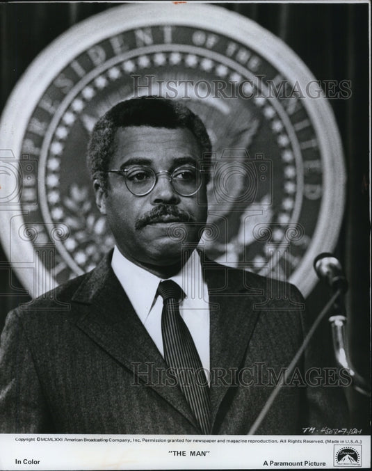 1972 Press Photo James Earl Jones in "The Man" - cvp27360 - Historic Images