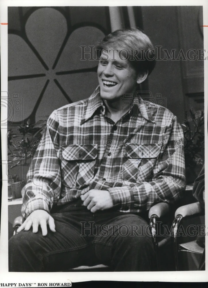 1978 Press Photo Ron Howard Actor - cvp27418 - Historic Images