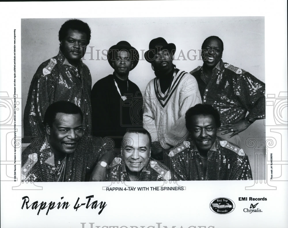 1996, Rappin 4 Tay with the Spinners - Historic Images