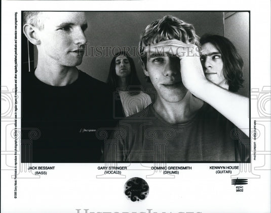 1996, Jack Bessant Gary Stringer Dominic Greensmith Kenwyn House - Historic Images