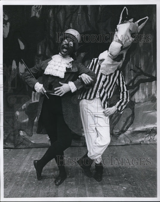 Undated Press Photo Mr. Toad and his friend in The Magnificent Mr. Toad - Historic Images