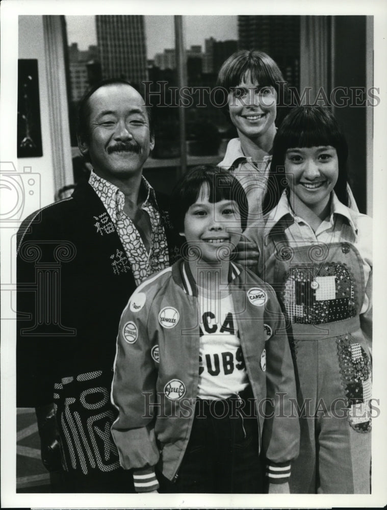 Undated Press Photo Mr. T and Tina TV Series - Historic Images