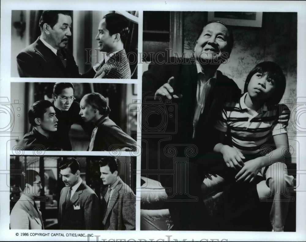 1986 Press Photo Keye Luke &amp; Warner Oland in Sidekicks- Historic Images