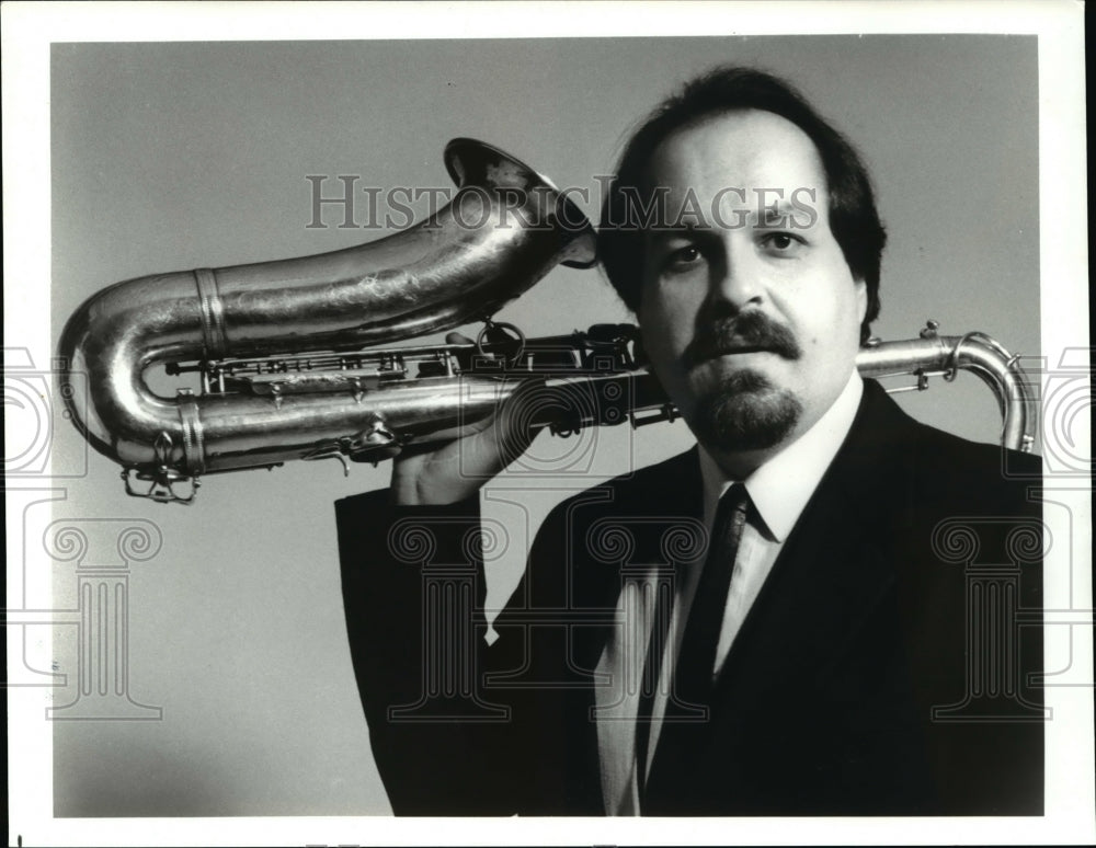 1991 Press Photo Joe Lovano - Historic Images